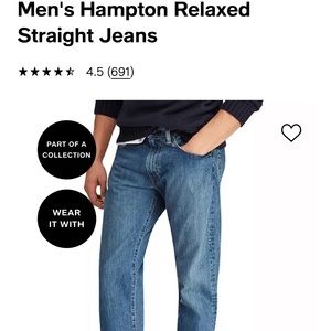 Polo by Ralph Lauren Straight Relaxed Hampton Jeans